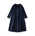 Indigo Dot Print Scrunchie Smock Dress 45 x Ruri