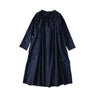 Indigo Dot Print Scrunchie Smock Dress 45 x Ruri