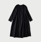 Indigo Dot Print Scrunchie Smock Dress 45 x Ai Nando