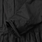 Chestnut Satin Pleats Dress Detail