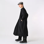 Chestnut Satin Pleats Dress Female Model