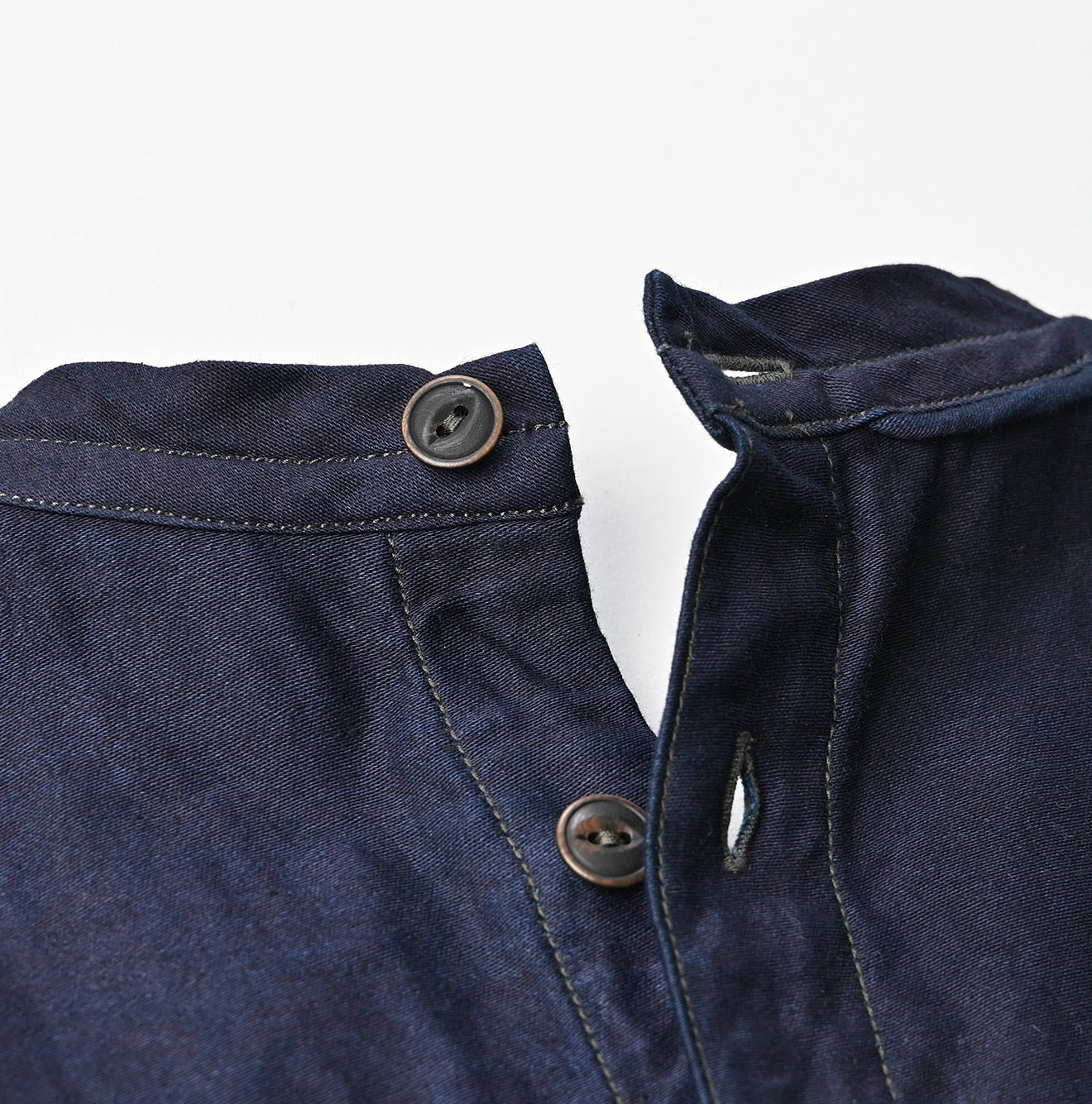 Indigo Chestnut Satin Tuck Dress Detail