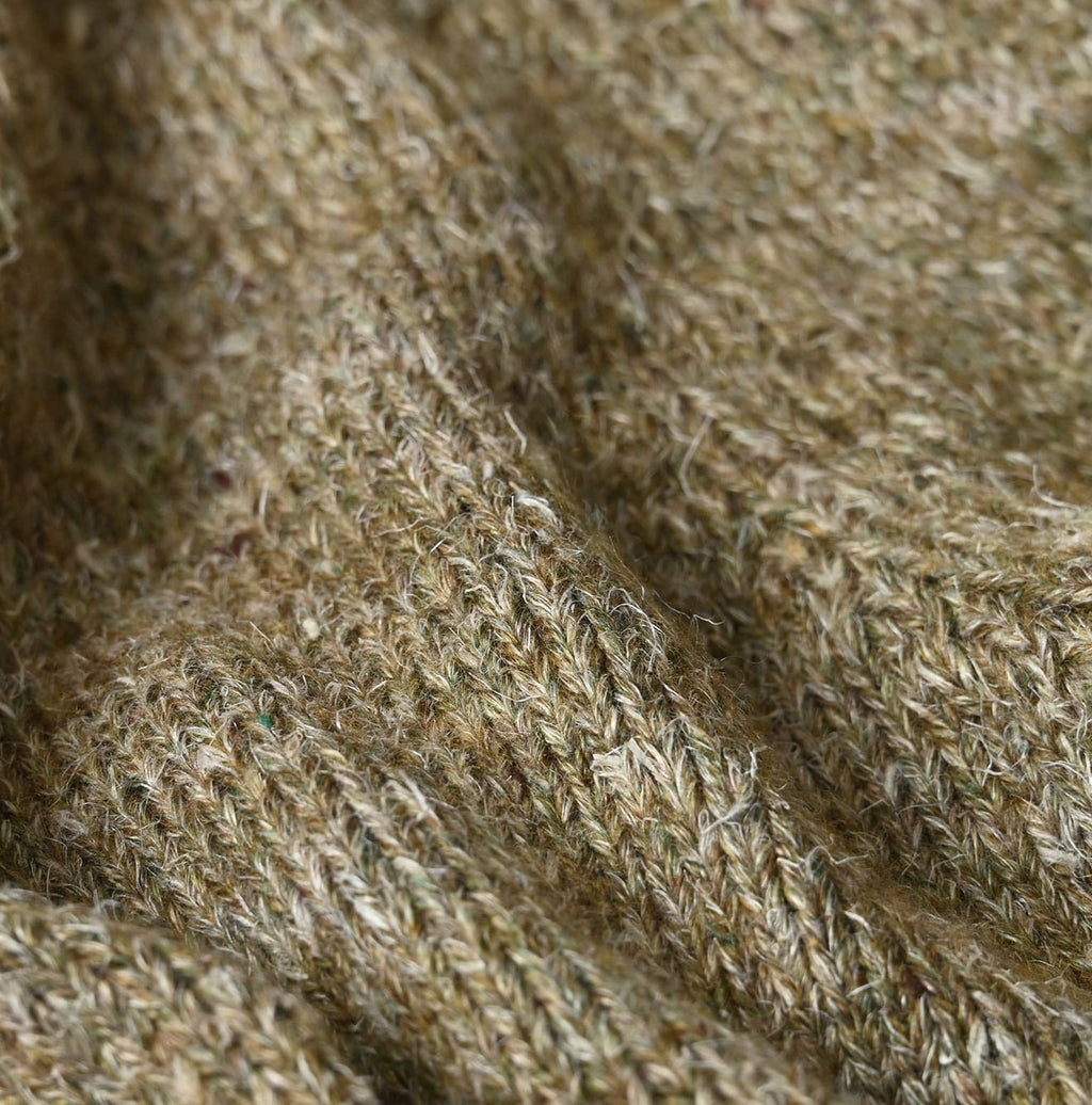 Cashmere Linen Ribbon Knit Detail