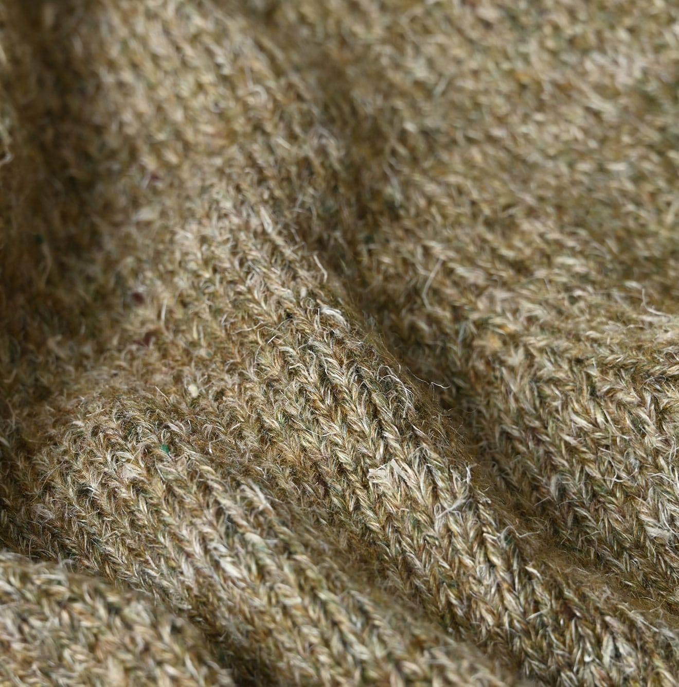 Cashmere Linen Ribbon Knit Detail