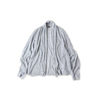 Plant Dyed Cashmere Super Gauze Cache-Coeur Gray