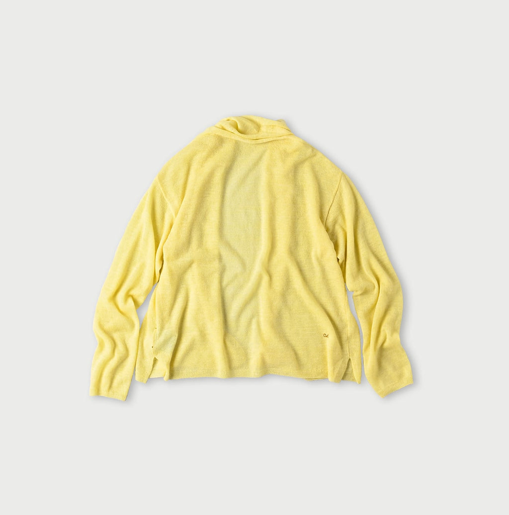 Plant Dyed Cashmere Super Gauze Cache-Coeur Bak