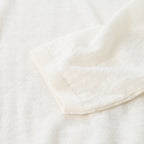Plant Dyed Cashmere Super Gauze Henley Detail
