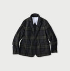 Gabardine Bulltile 908 Miyuki Jacket Black Watch