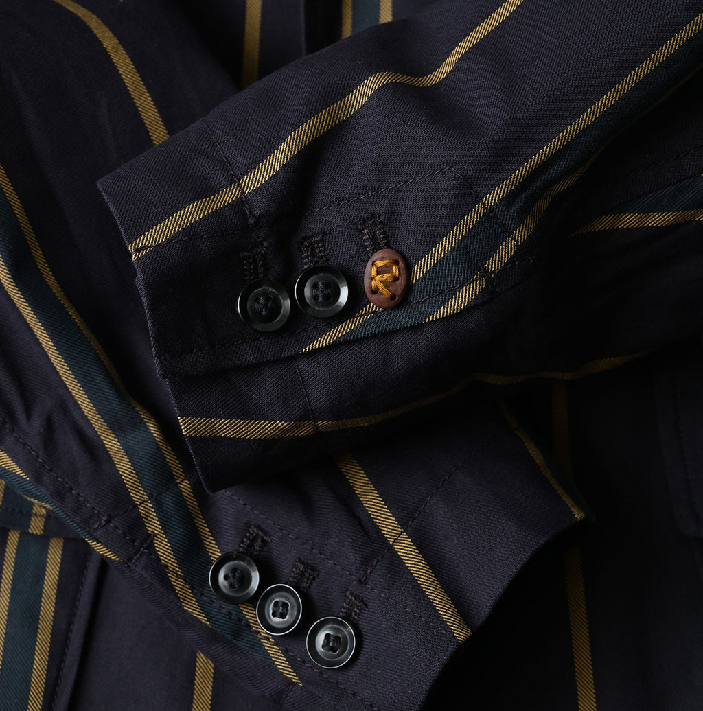 Gabardine Bulltile 908 Miyuki Jacket Detail