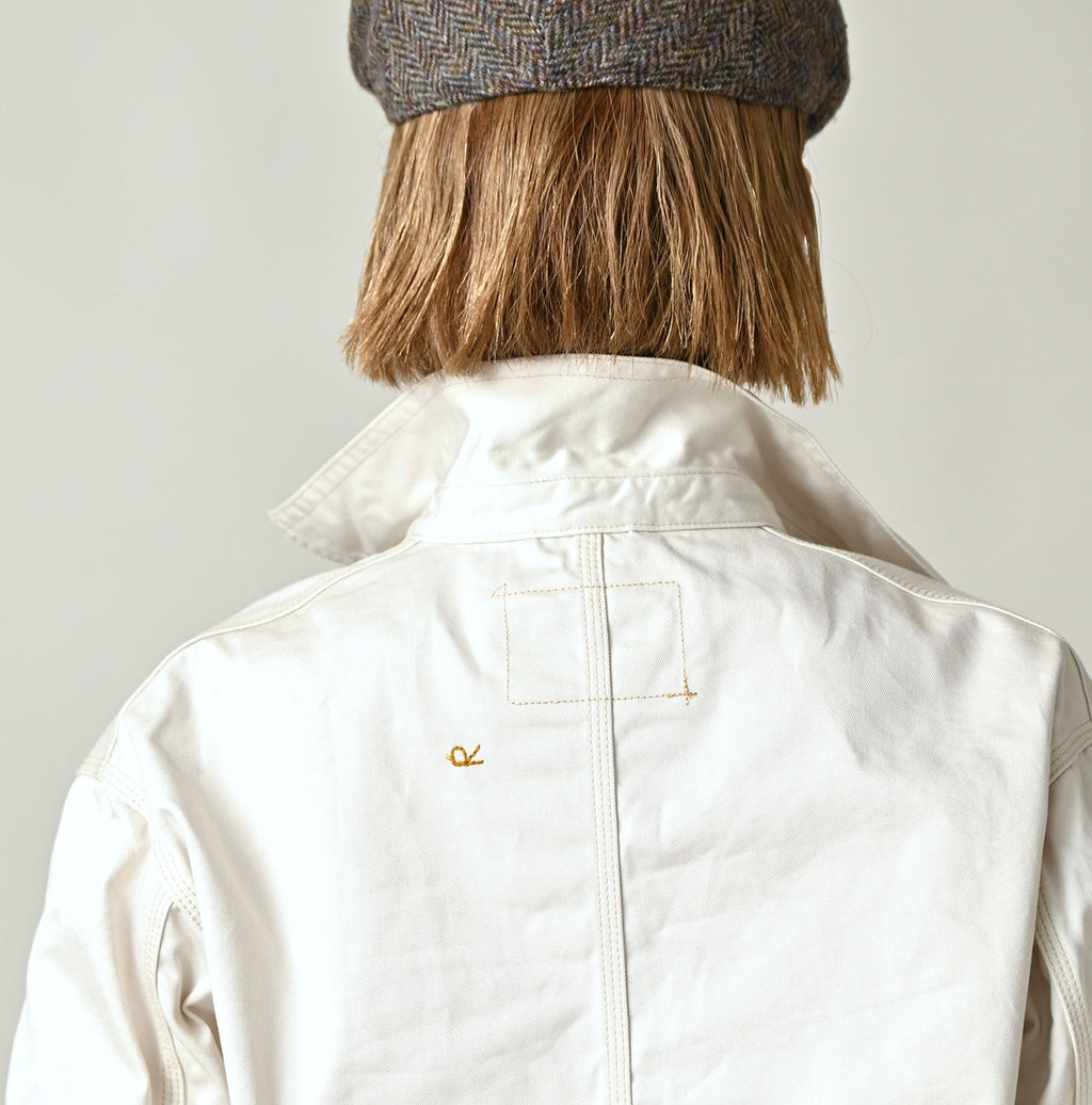 Double Thread Chino 908 Coverall Detail