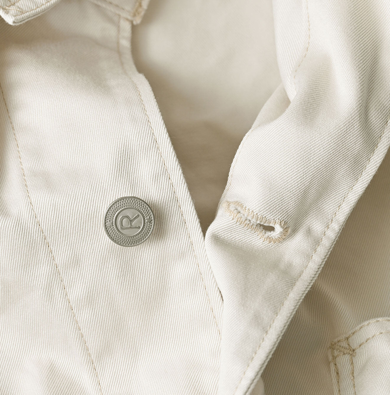 Double Thread Chino 908 Coverall Detail