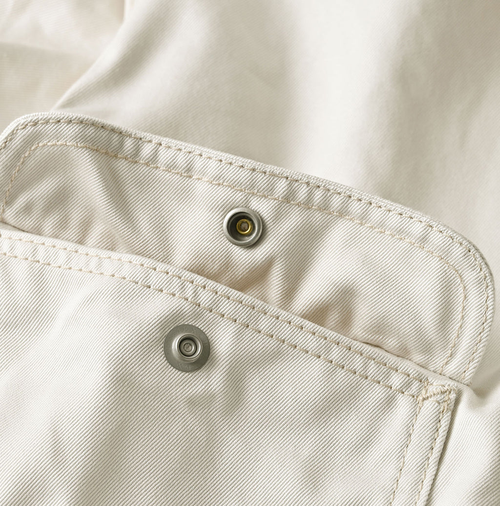 Double Thread Chino 908 Coverall Detail
