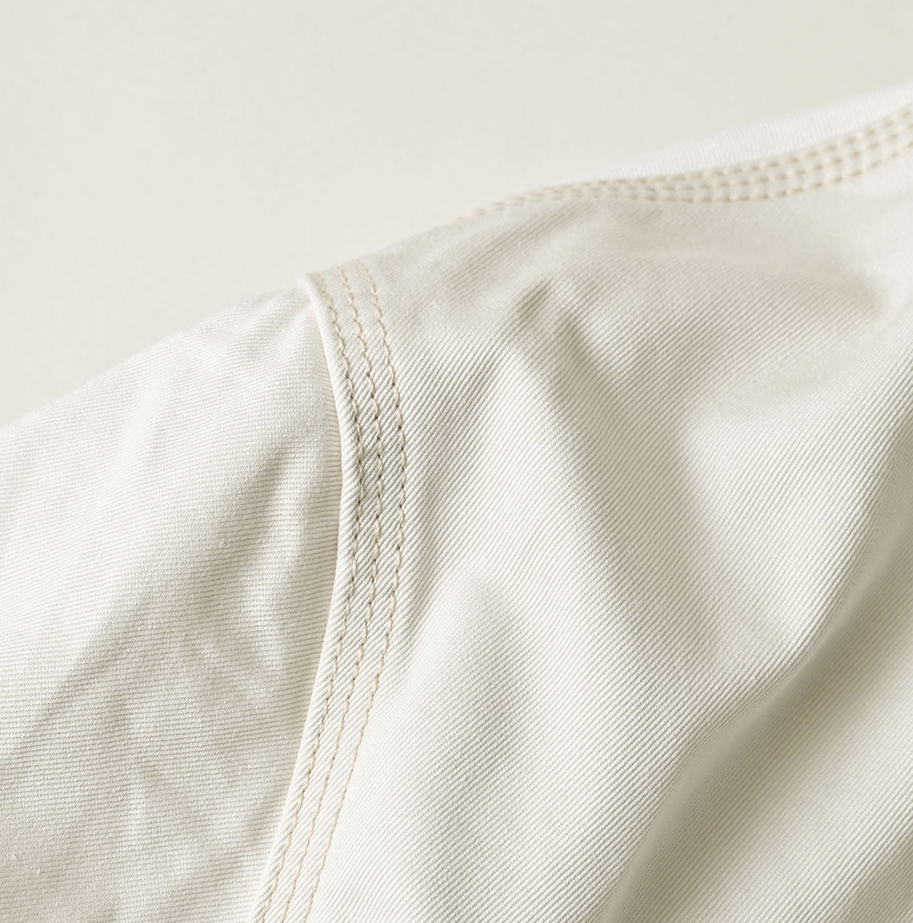 Double Thread Chino 908 Coverall Detail