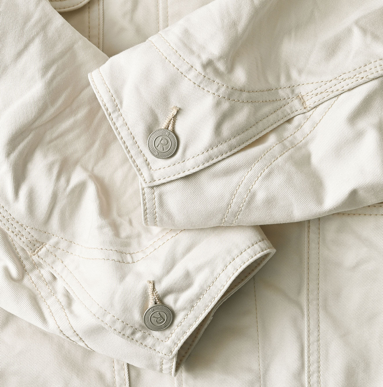 Double Thread Chino 908 Coverall Detail
