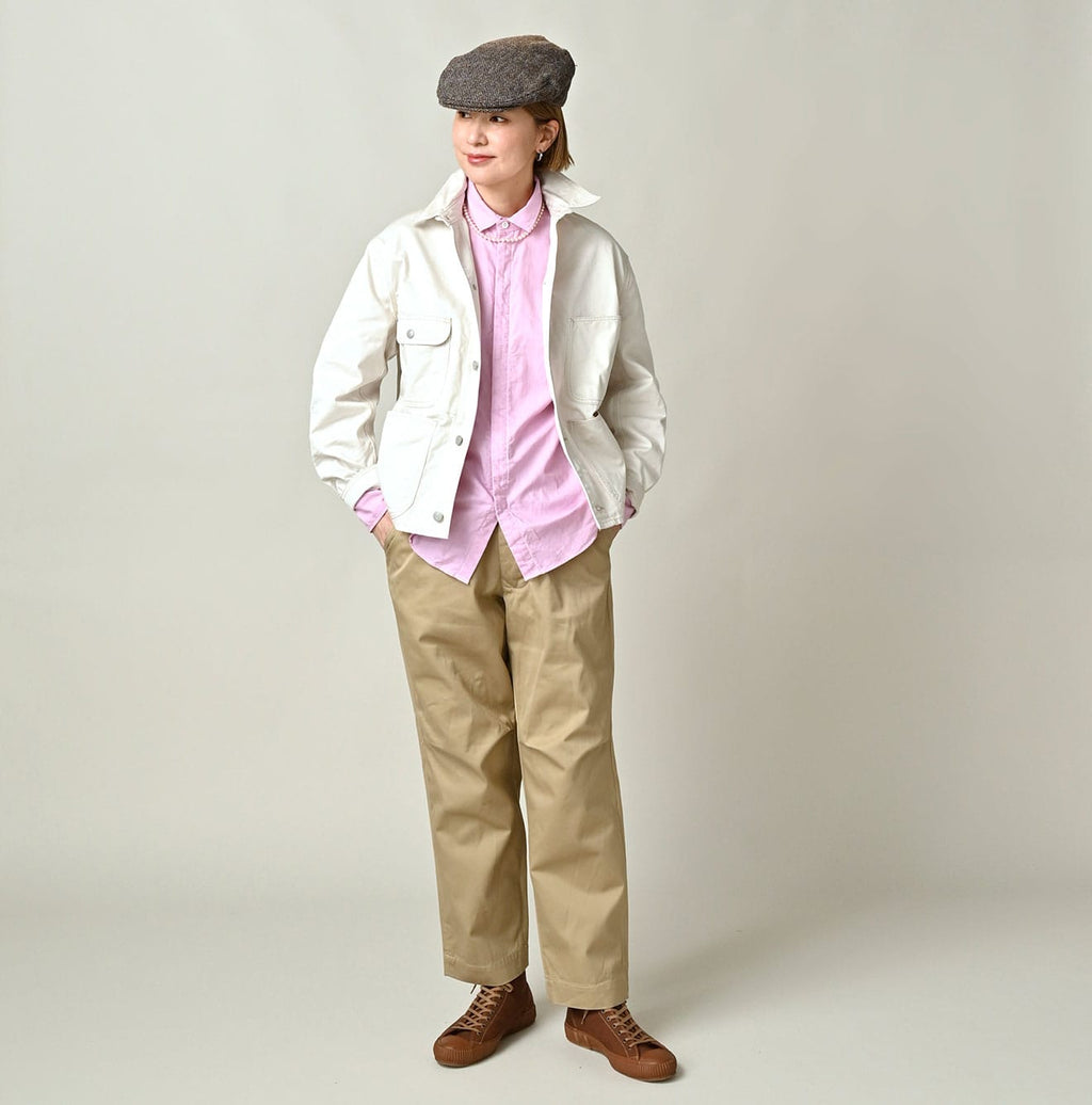 Double Thread Chino 908 Coverall Female Model