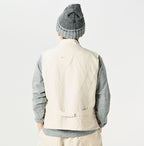 Linen Duck 908 Hunting Vest Male Model
