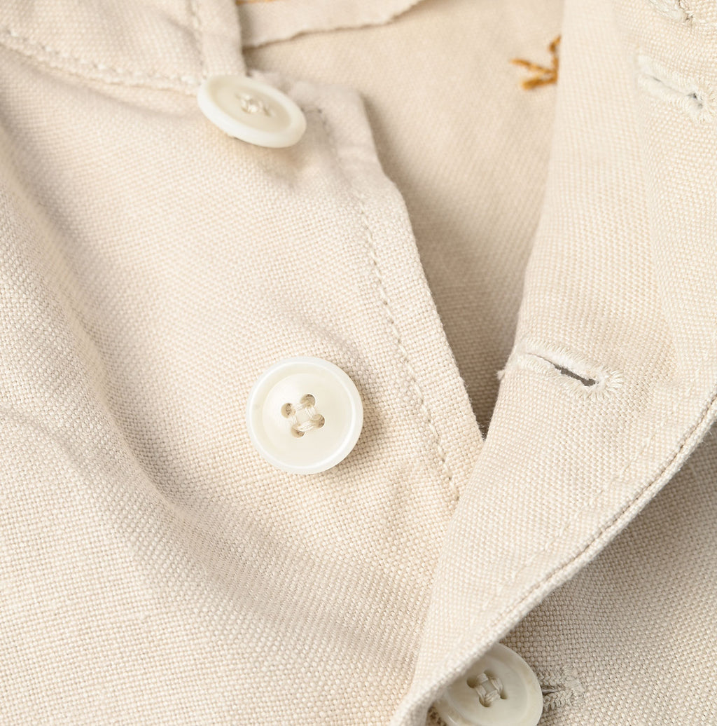 Linen Duck 908 Hunting Vest Detail