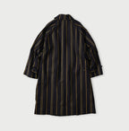 Gabardine Bulltile 908 Soutien Collar Coat Back