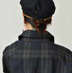 Gabardine Bulltile 908 Soutien Collar Coat Detail