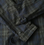 Gabardine Bulltile 908 Soutien Collar Coat Detail