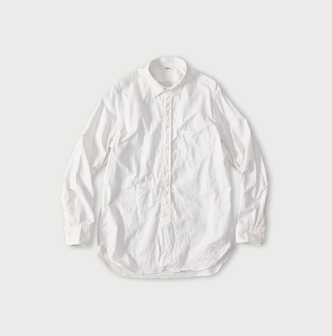 Supima OX 908 Loafer Button Down Shirt Ice Chambray