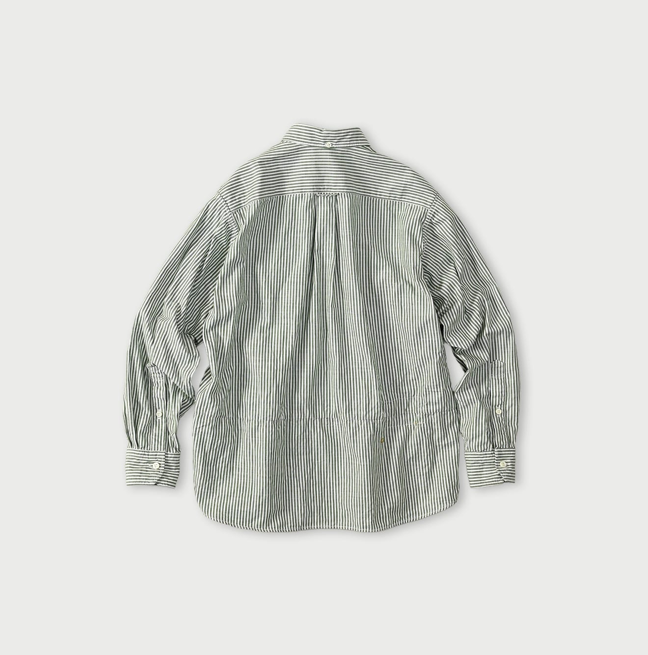 Supima OX 908 Ocean Canvas Shirt Back