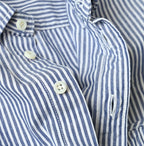 Supima OX 908 Ocean Canvas Shirt Detail