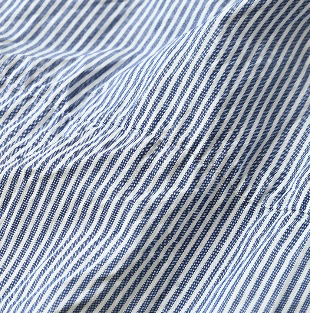 Supima OX 908 Ocean Canvas Shirt Detail