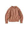 Linen Herringbone 908 Sweater White x Red Herringbone