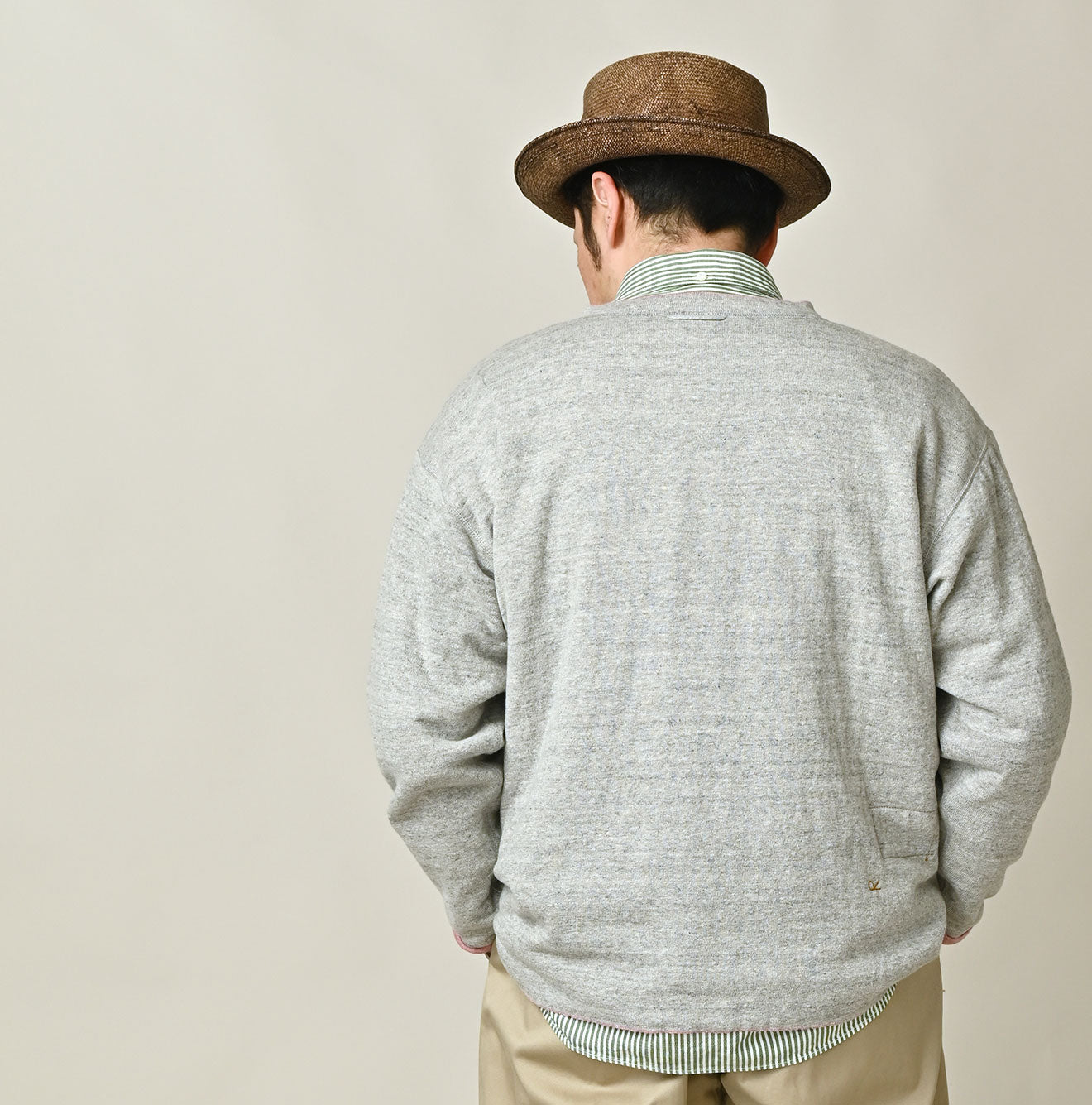 Reversible Jacquard 908 T-shirt Male Model