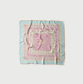 Silk Paisley Big Bandana Beige