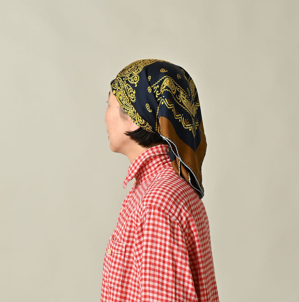 Silk Paisley Big Bandana