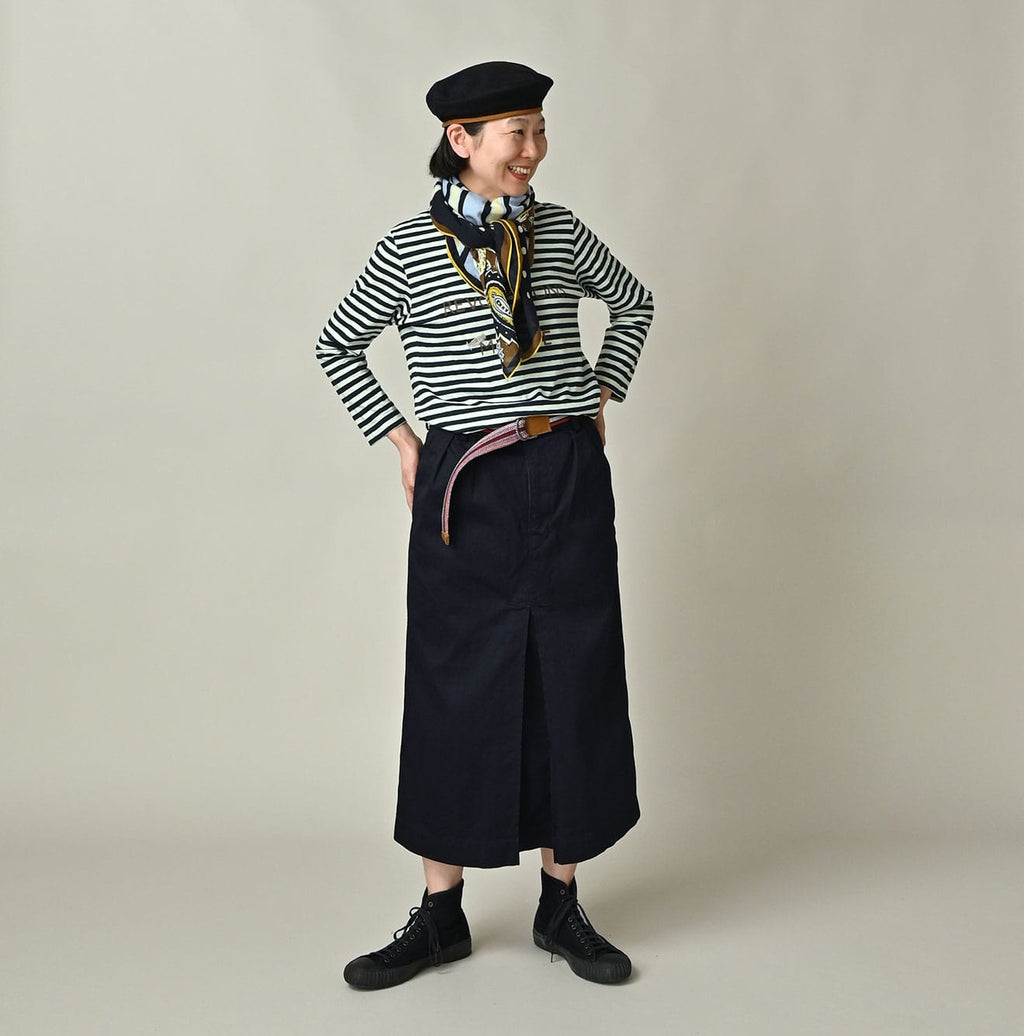 Supima Aya Preppy Mix Furoshiki Female Model