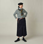 Supima Aya Preppy Mix Furoshiki Female Model