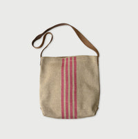 Striped Jacquard Bag