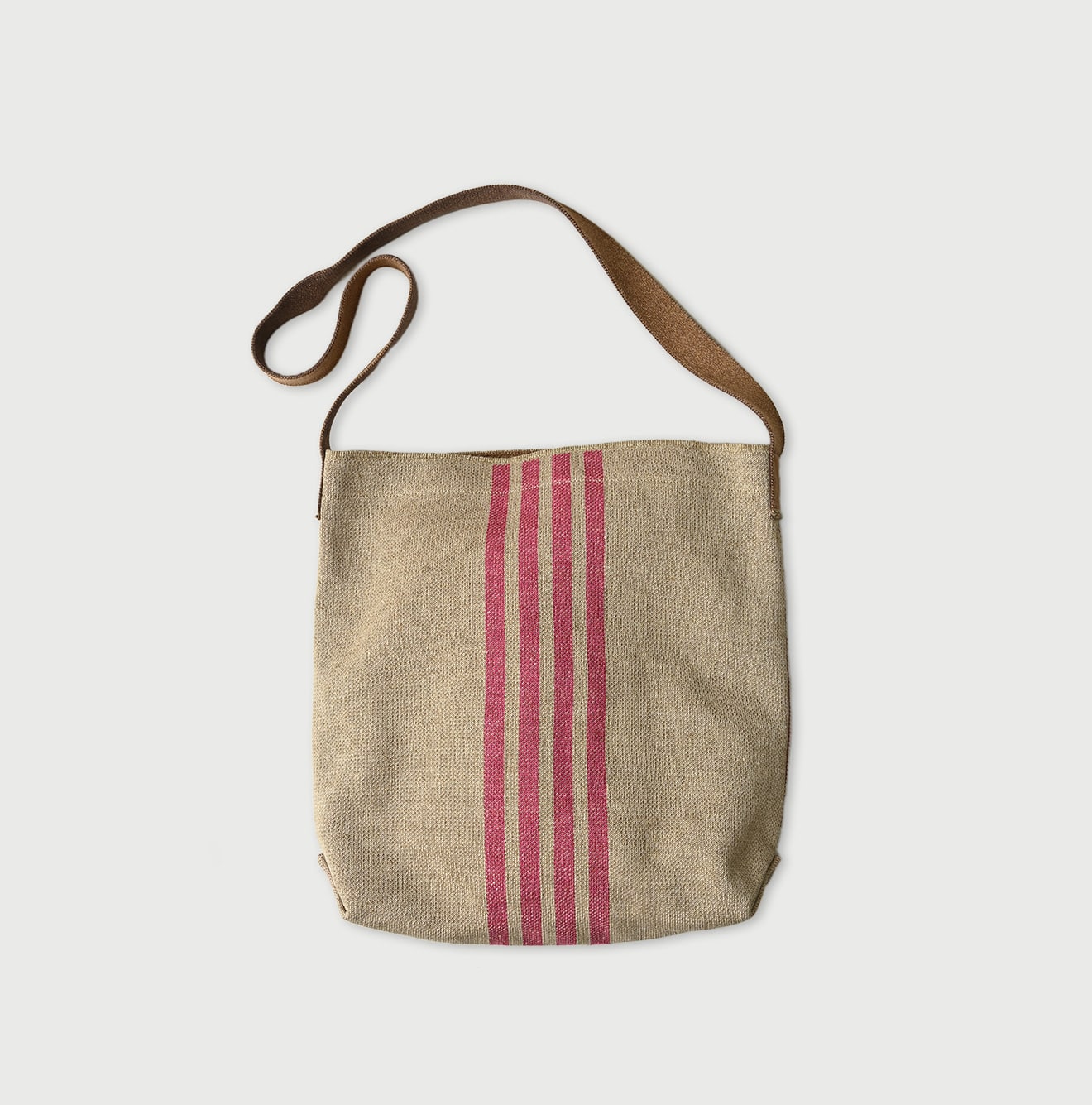 Striped Jacquard Bag Pink Stripes