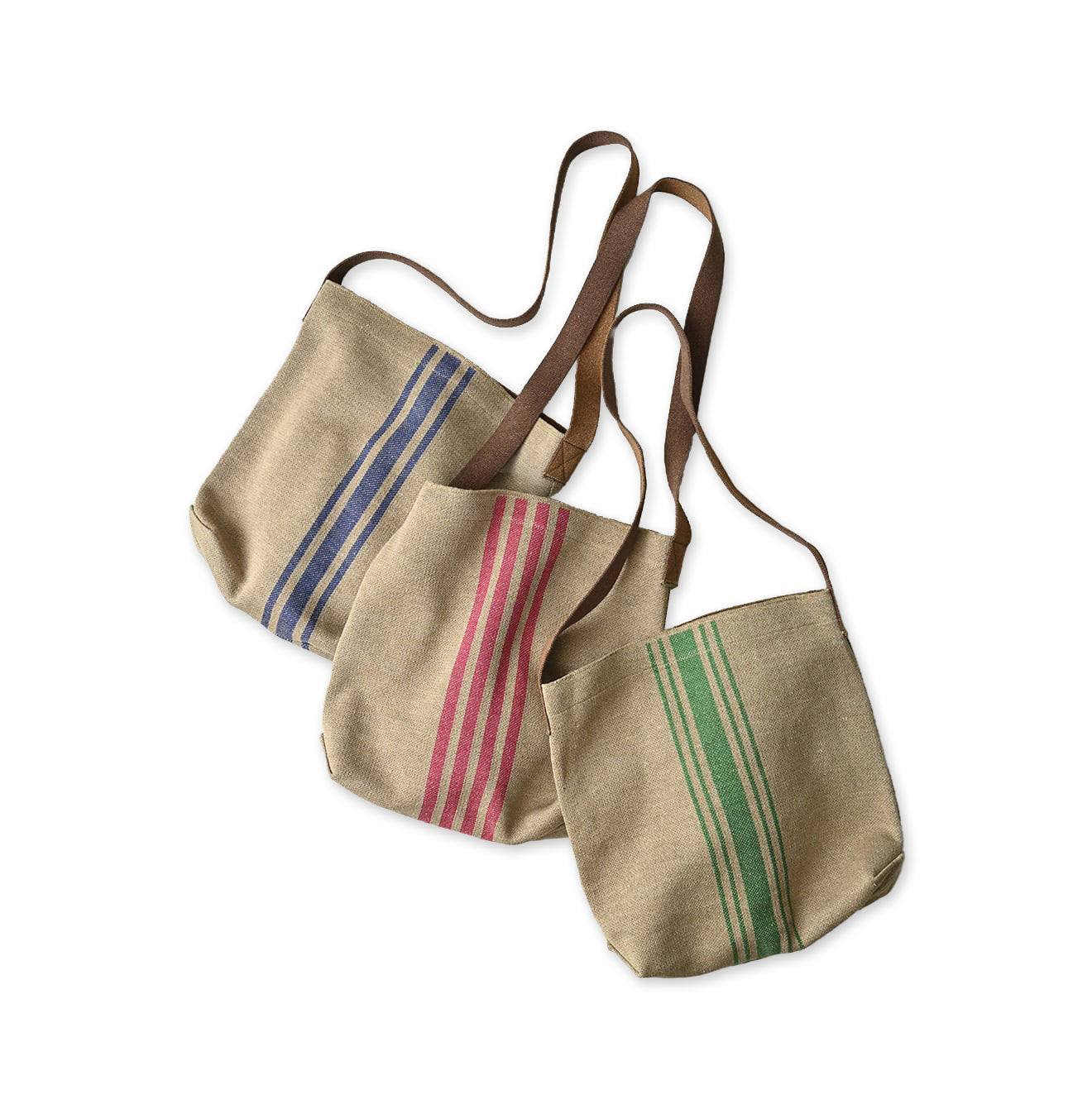 Striped Jacquard Bag