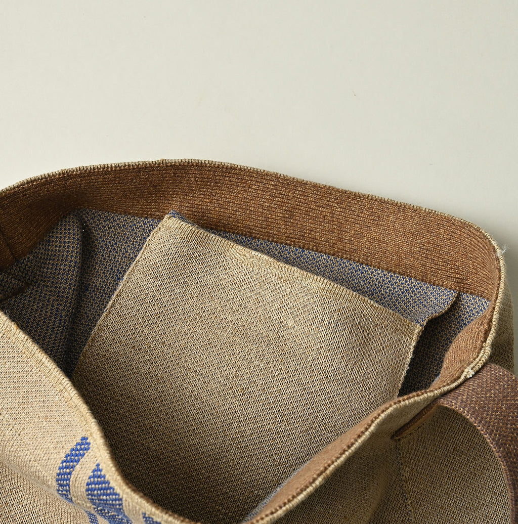 Striped Jacquard Bag Detail