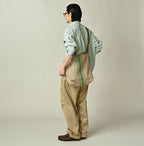 Striped Jacquard Bag Male Model