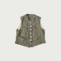 IroIro Hickory 908 Vest Herringbone Hickory Nou