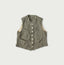 IroIro Hickory 908 Vest Herringbone Hickory Nou