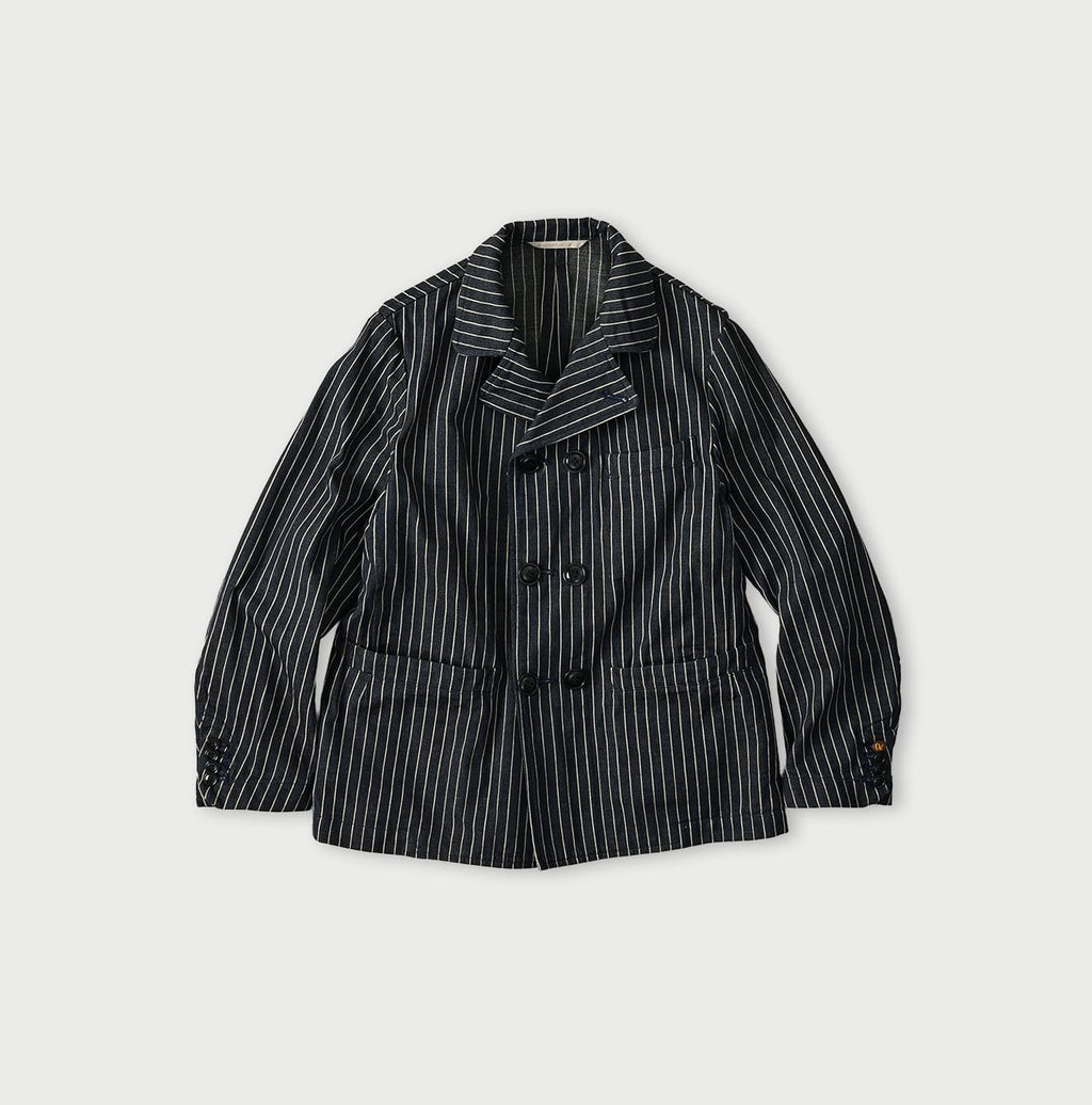 IroIro Hickory 908 Manolo Jacket Denim Pin Hickory Nou