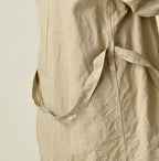 Linen Cloth 908 Work Coat Linen Detail