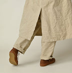 Linen Cloth 908 Work Coat Linen Detail