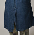 Indigo Mugihiko Denim 908 Work Coat Zyu Detail