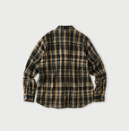 Indigo Double Woven 908 Ocean Eastern Shirt Back