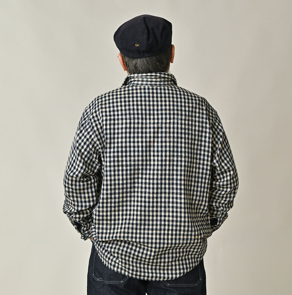 Indigo Double Woven 908 Ocean Eastern Shirt