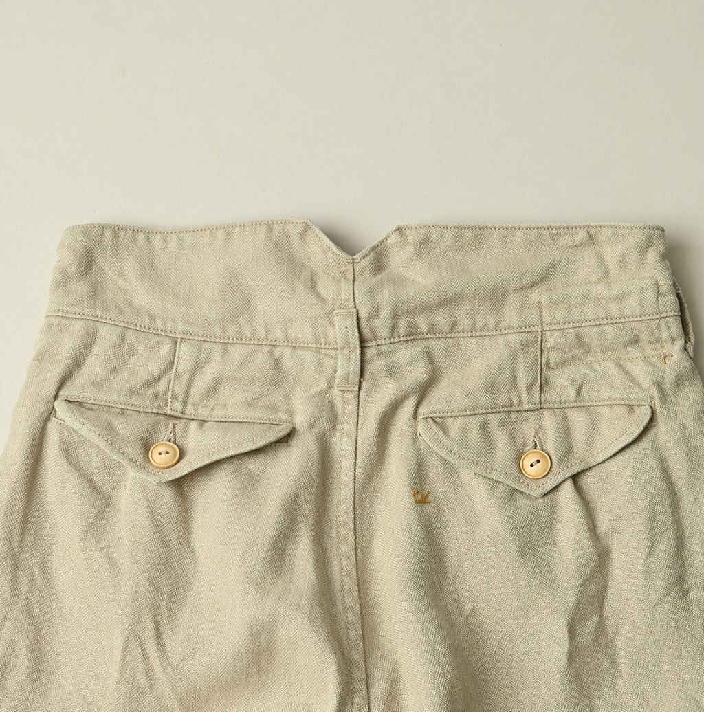 Linen Herringbone 908 Joppan Detail