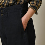 Indigo Linen Herringbone 908 Joppan