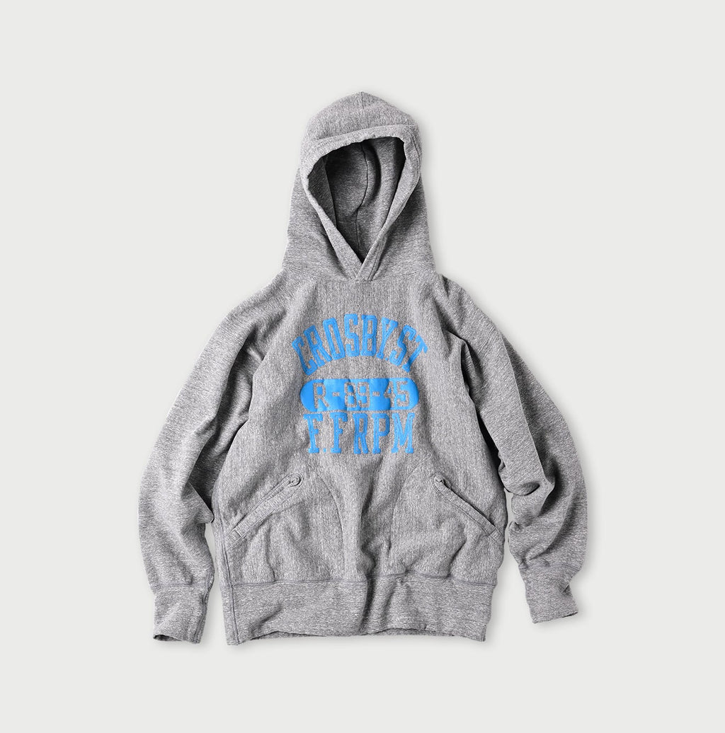 Top Bare Fleece 908 Hoodie Gray Top